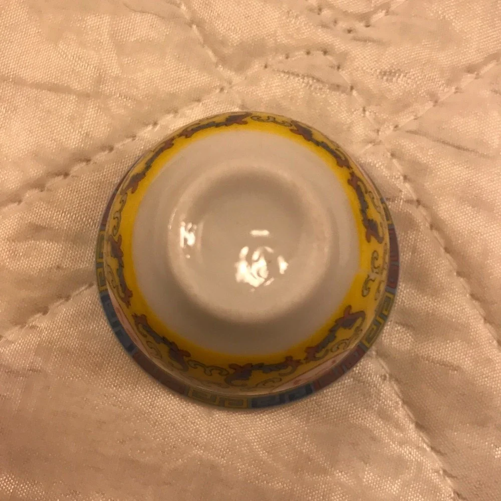 Vintage 6 cup Sake set with tray‎